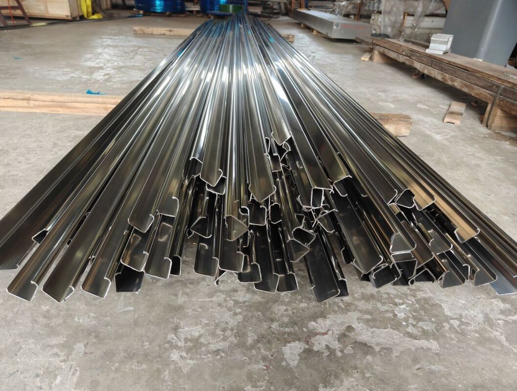 Profil Ekstrusi Aluminium Paduan Aluminium 7005 Panjang 4800MM untuk Balok Umpan Rig Pengeboran Batu Hidrolik